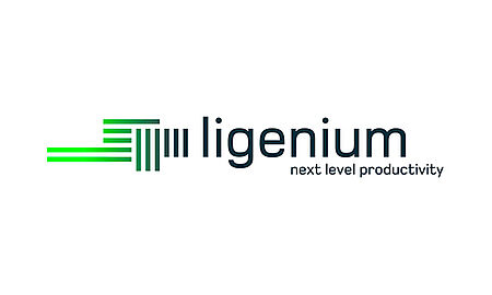 Logo Ligenium Aussteller Maschinenbau-Gipfel 2023